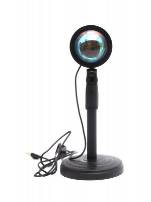 Лампа проектор настольная с эффектом заката 1 шт. ― cena-optom.ru - Всё по одной цене