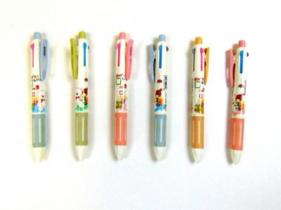 Ручка шариковая 3 цвета 15 см.1 шт. ― cena-optom.ru - Всё по одной цене