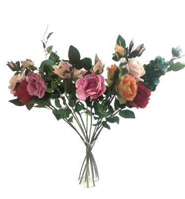 Цветок искусственный Роза 70 см.1 шт. ― cena-optom.ru - Всё по одной цене