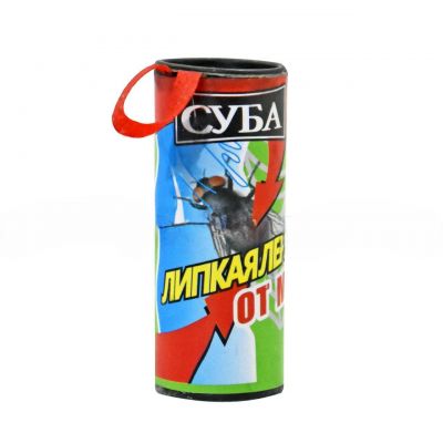Ловушка лента липкая от мух 1 шт. ― cena-optom.ru - Всё по одной цене