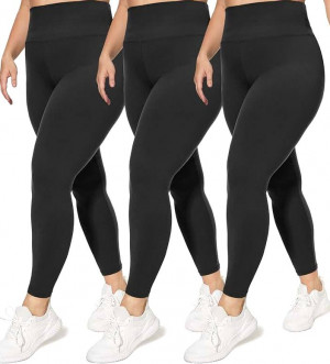 Лосины женские теплые великаны 60% бамбук р.3-6 XL