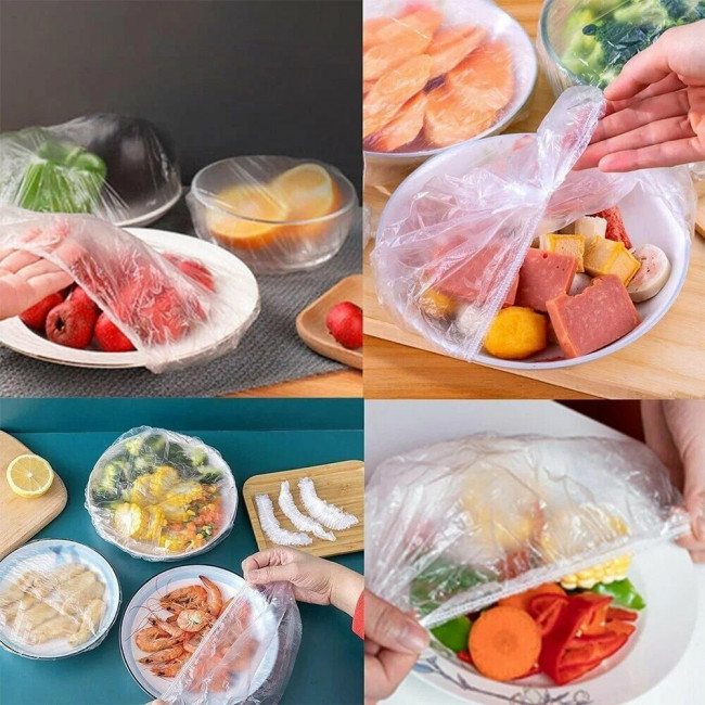 Пакет крышка для хранения продуктов в сумочке 100 шт.30 см./600 шт.коробка/