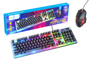 Клавиатура с мышкой HOCO GM18 BLACK