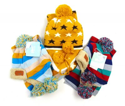 Комплект детский шапка+шарф  ― cena-optom.ru - Всё по одной цене