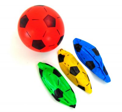 Мяч резиновый 22 см.1 шт. ― cena-optom.ru - Всё по одной цене