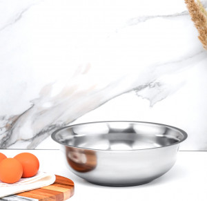 Чаша металлическая нержавеющая сталь 9*25 см.1 шт.