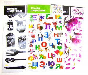 Наклейка декоративная 34*60 см.