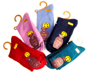 Носки женские термо 50% кашемир30%хлопок 5%эластан р.37-41 /10 пар в упаковке/1 пара