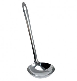 Половник металлический 10*30 см.