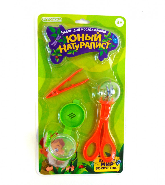 Набор для исследования насекомых 34*19 см.