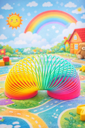 Пружинка Радуга 1 шт.