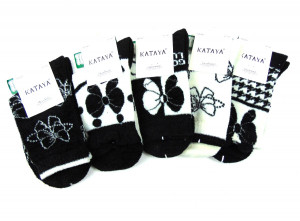 Носки женские термо 55%хлопок 25%кашемир р.37-41 /10 пар в упаковке/ 1 пара