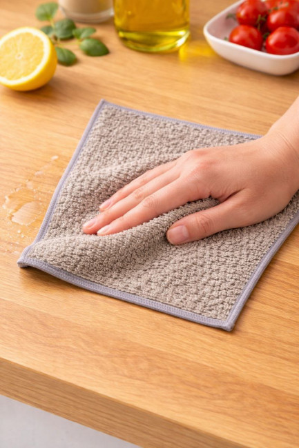 Салфетка микрофибра 22 см.1 шт.