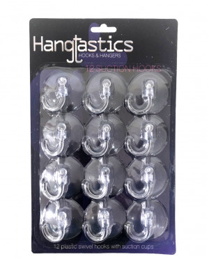 Крючки присоски 12 шт.5 см./48 шт.коробка/