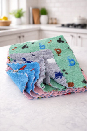 Салфетка микрофибра 25 см.1 шт.