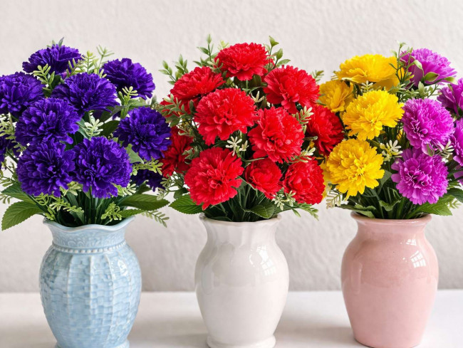 Букет 10 бутонов 42 см.1 шт.