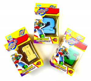 Цифра трансформер дефект упаковки 11*16 см.