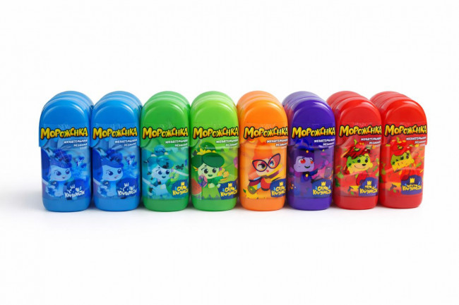 Кисло-сладкие жевательные конфеты «МЯКА КИСЛЯКА» с фрукт. вкусом ZVN ТМ (ЗВН) 15г* 24шт