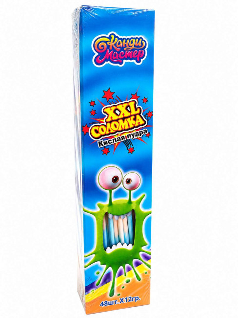 КМ Сах.пудра СОЛОМКА XXL 12г 1/48шт