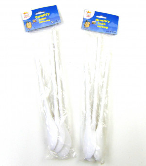 Набор ложек кухонных 3 шт.пластик 35 см.