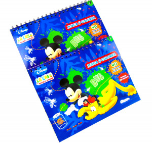 Раскраска+альбом на спирали 40 л.21*26 см.1 шт.