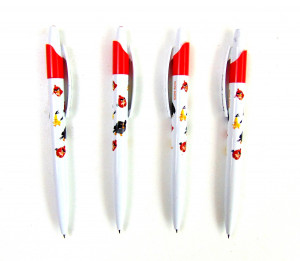 Ручка шариковая автоматическая черная 1 шт.