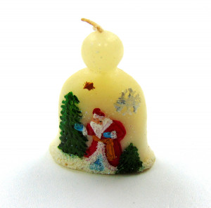 Свеча праздничная Новый год 7 см.1 шт.