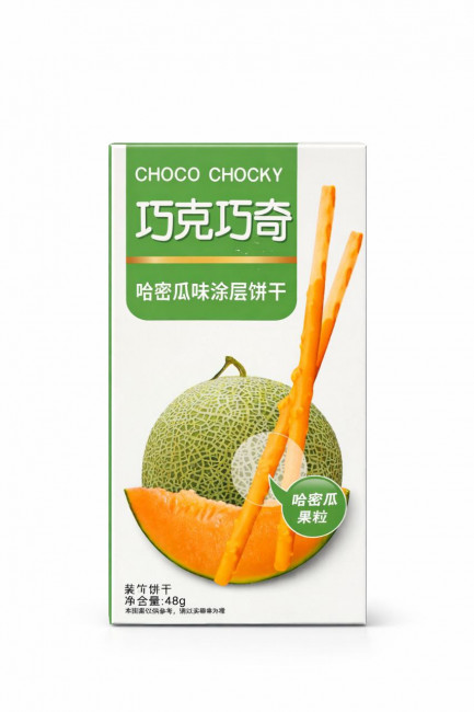 Палочки в глазури с молочным вкусом QiaoKeQiaoQi 48г