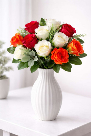 Букет цветов 10 бутонов 43 см,