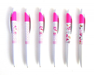 Ручка шариковая автоматическая черная 1 шт.