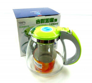 Чайник заварочный стекло  1450 мл.