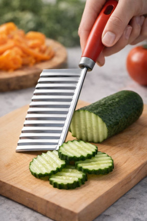 Нож для фигурной нарезки 19,5 см.1 шт.