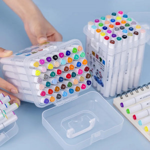 Набор маркеров двухсторонних 48 шт./30 шт.коробка/