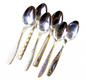 Набор столовых ложек 6 предметов 20 см.