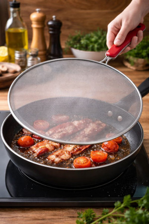 Сетка защитная для сковороды от брызг 29*43 см.1 шт.