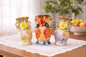 Ваза керамика 14 см.1 шт.