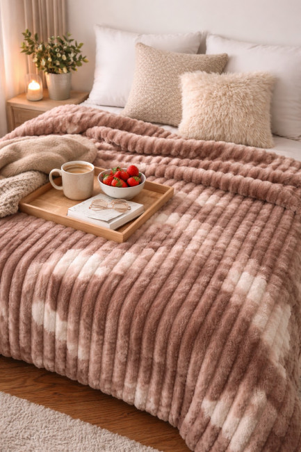 Плед двухсторонний 220*230 см.1 шт.