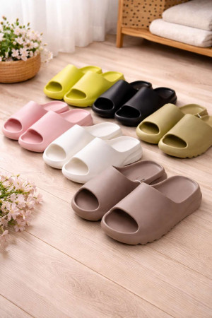 Шлепки женские р.36-41 1 пара / 12 пар в коробке/