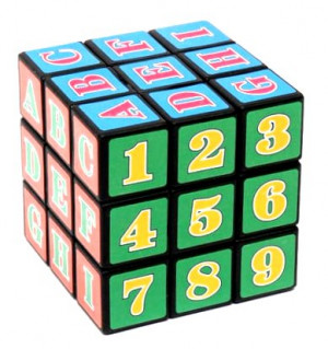 Кубик рубик 6 см.1 шт.
