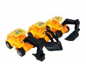 Набор машинок строительные 3 шт.5 см./576 шт.коробка/