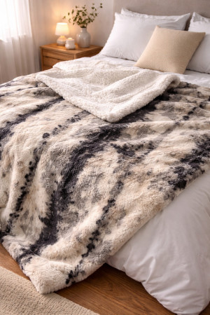 Плед двухсторонний 220*230 см.1 шт.