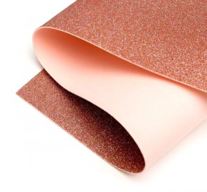 Фоамиран глиттерный Бронзовый  20*30 см.2 мм.1 шт.