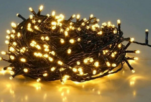 Гирлянда Теплый свет 11 метров 200 ламп