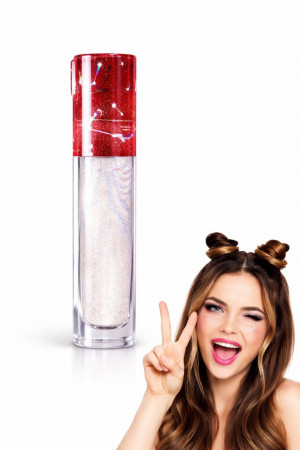 Тени жидкие для век с блестками ТИК ТОК  1,2 мл.