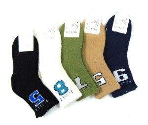 Носки детские 80% кашемира 5-8 лет /10 пар в упаковке/ 1 пара