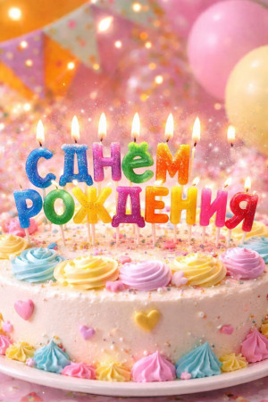 Свечи с днем рождения 13 шт.3*2 см.