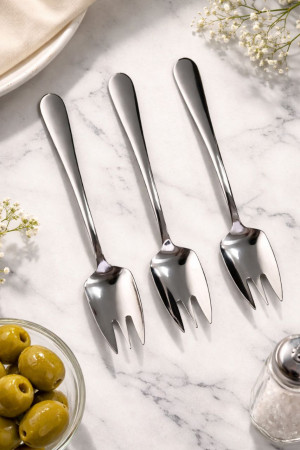 Вилка нержавеющая сталь 17,5 см.1 шт.