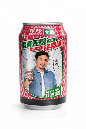 Газированная вода без сахара (со вкусом личи) ZhenZhen 330 мл