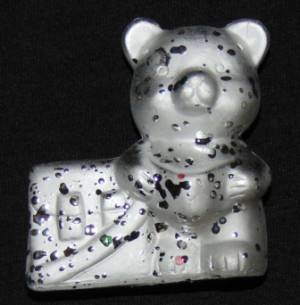 Сувенир Мишка школьник/керамика//8-8см//1шт/