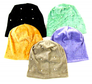 Шапка женская велюровая 1 шт.